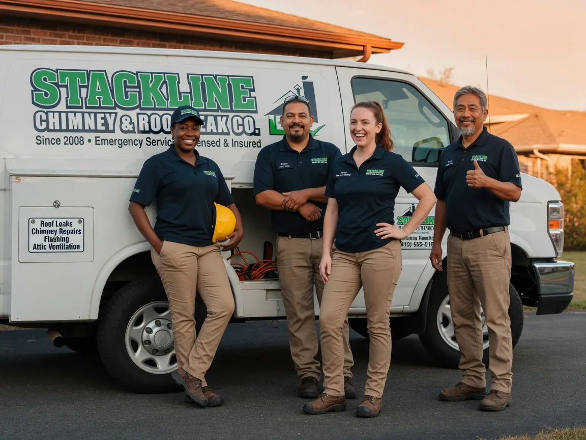 Chimney flashing repair company in Villa Park, IL